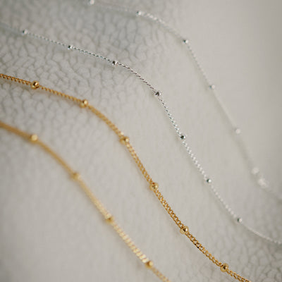 Two Birds Keepsakes satellite bead chain