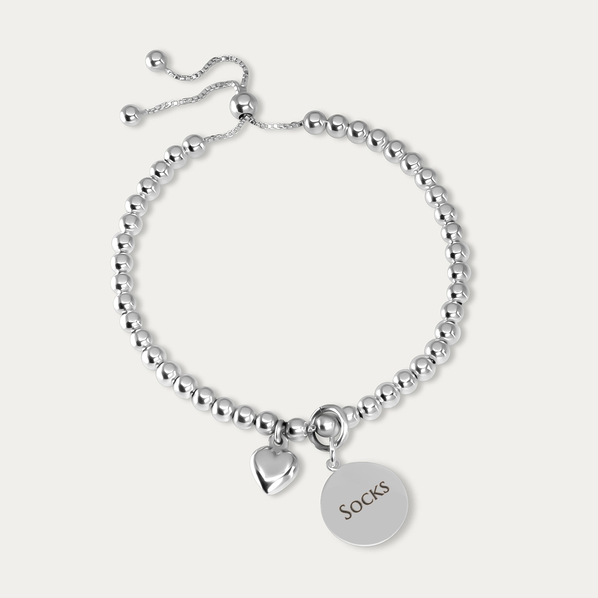 Silver Pet Print Pendant | Bracelet