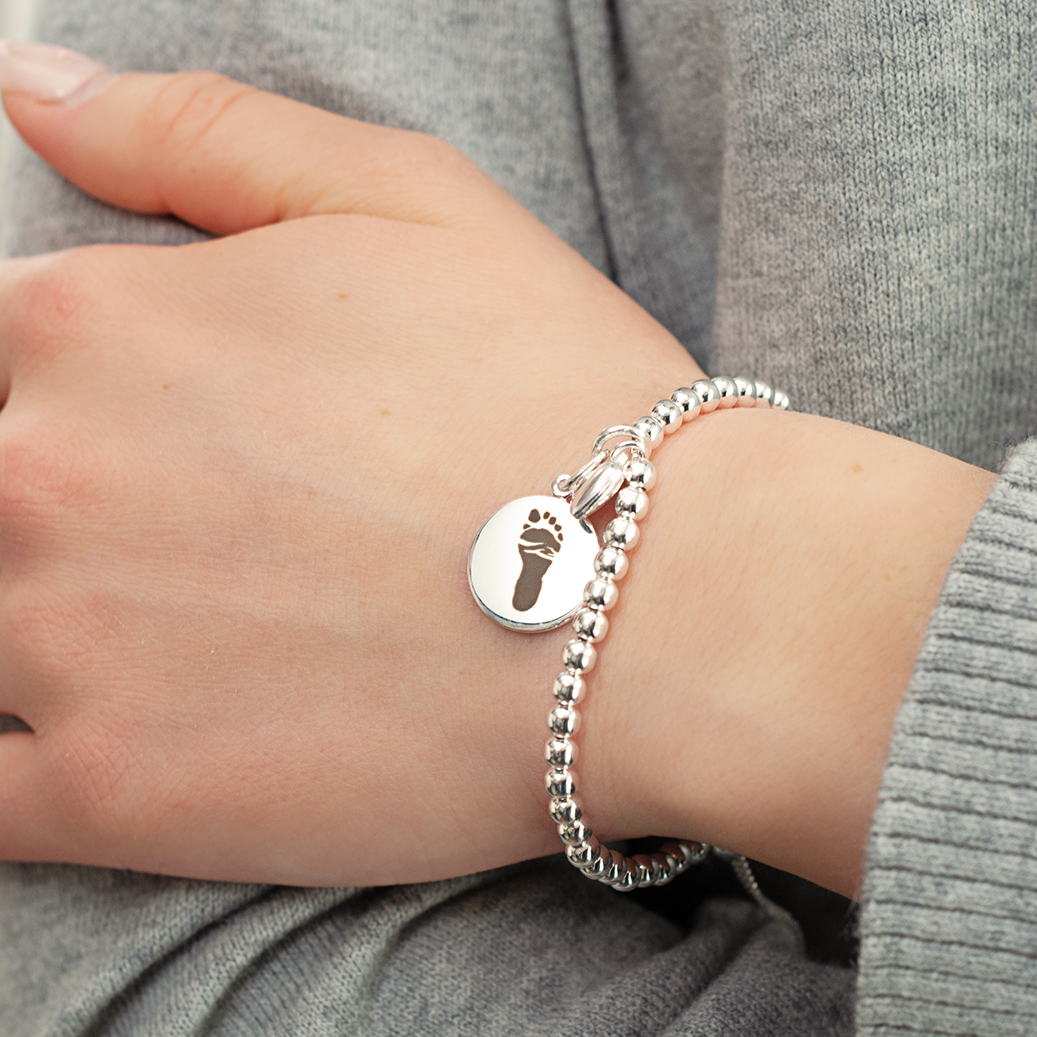 Hand and Footprint Pendant | Bracelet