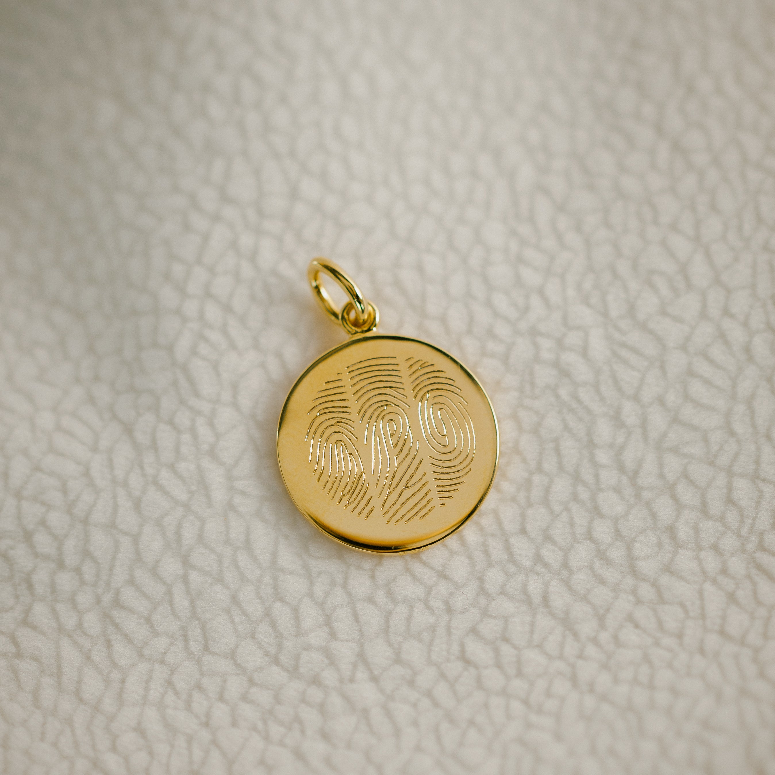 Triple Fingerprint Pendant