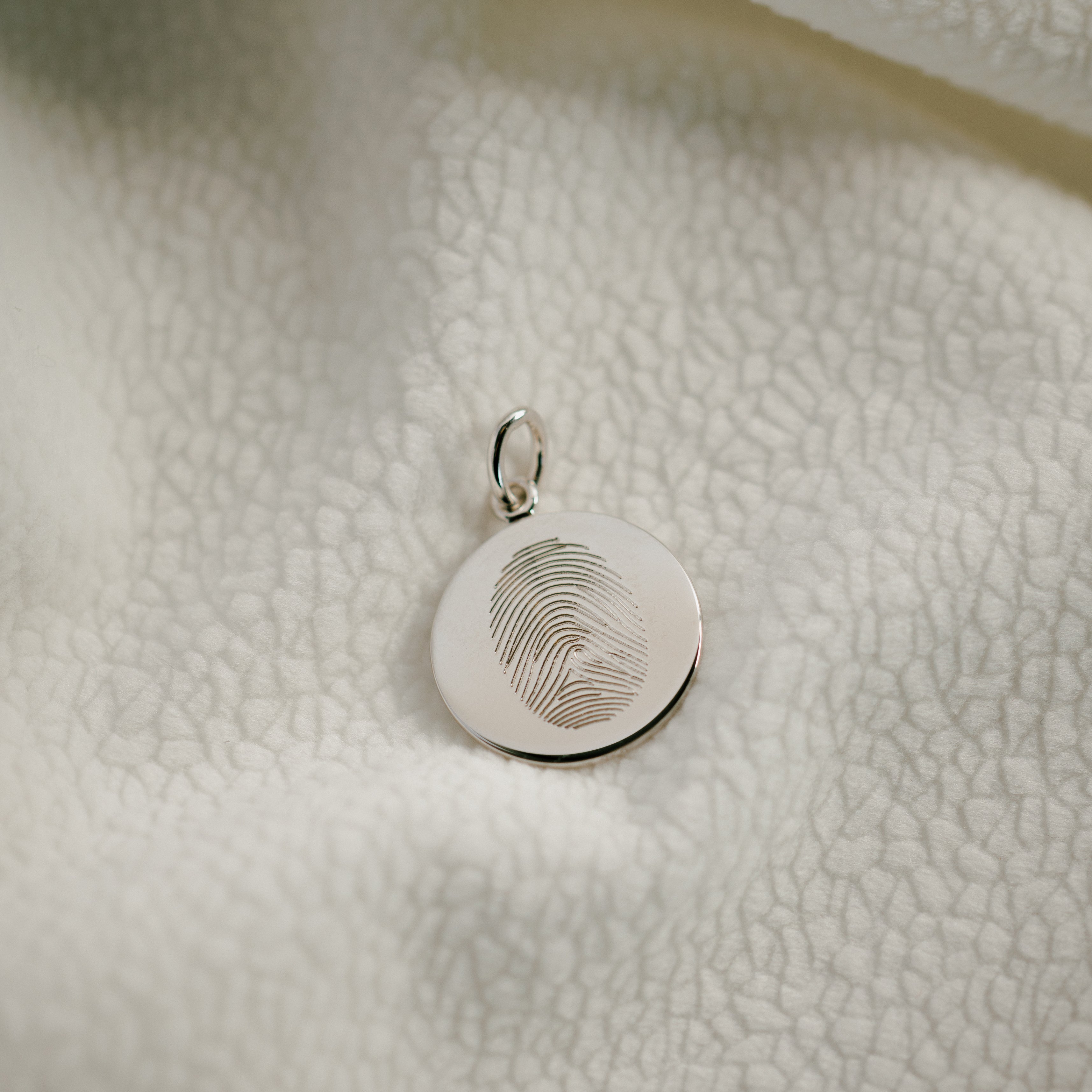 Single Fingerprint Pendant