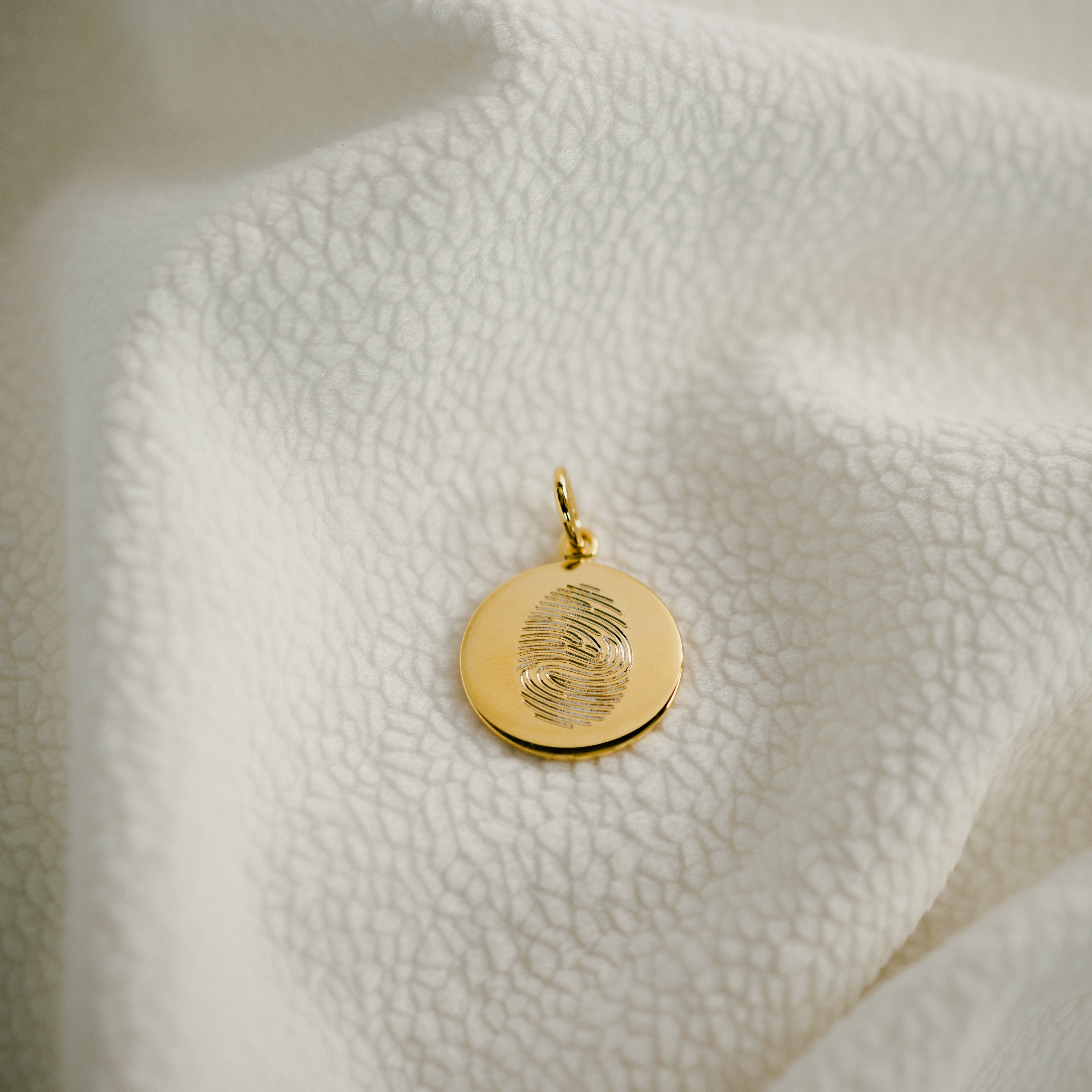 Single Fingerprint Pendant