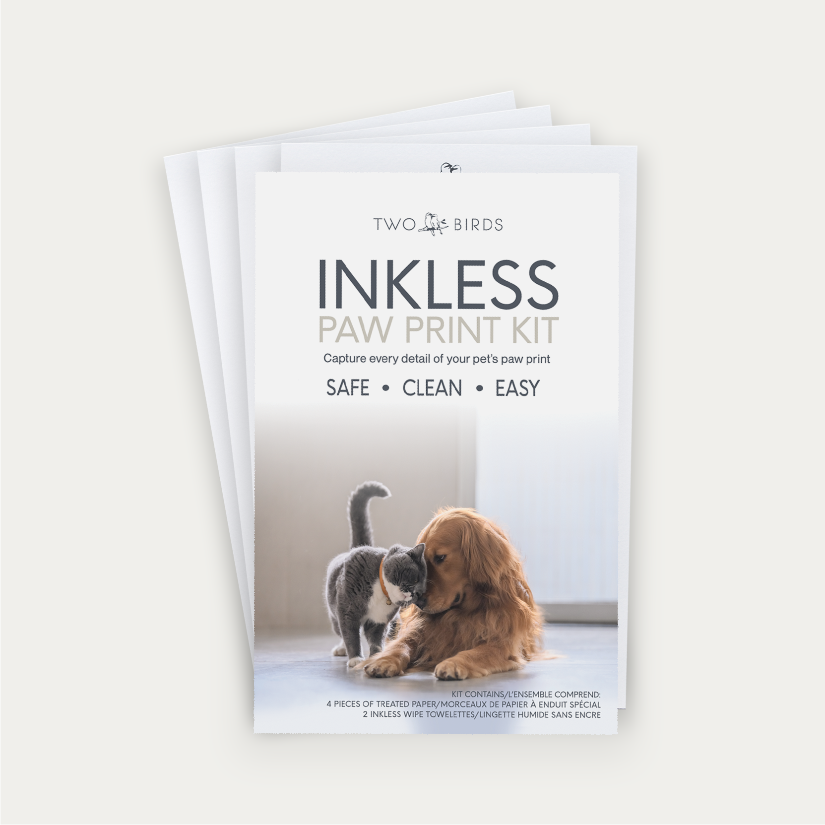 Inkless Paw Print Kit